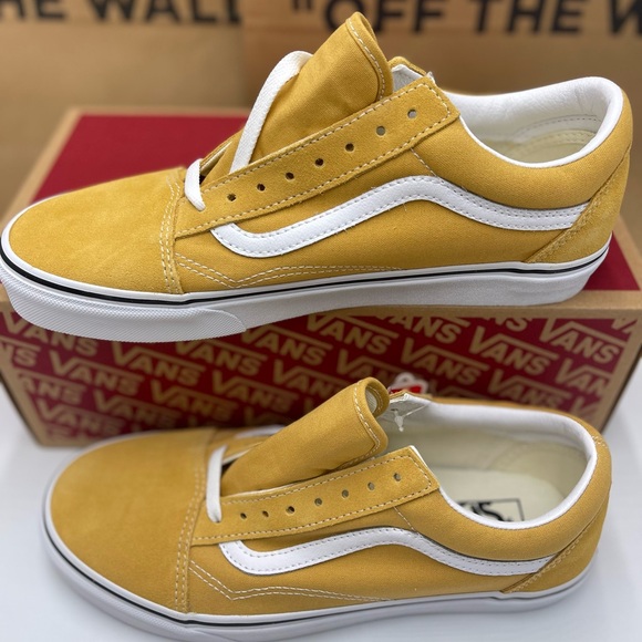 Vans WMNS Mustard Vans Men’s Old Skool
Ochre/True White Sneakers 
VN0A38G1QA0 - Picture 15 of 16
